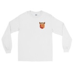 USS Gridley (CG-21) Ship's Crest Long Sleeve Shirt – front view, white