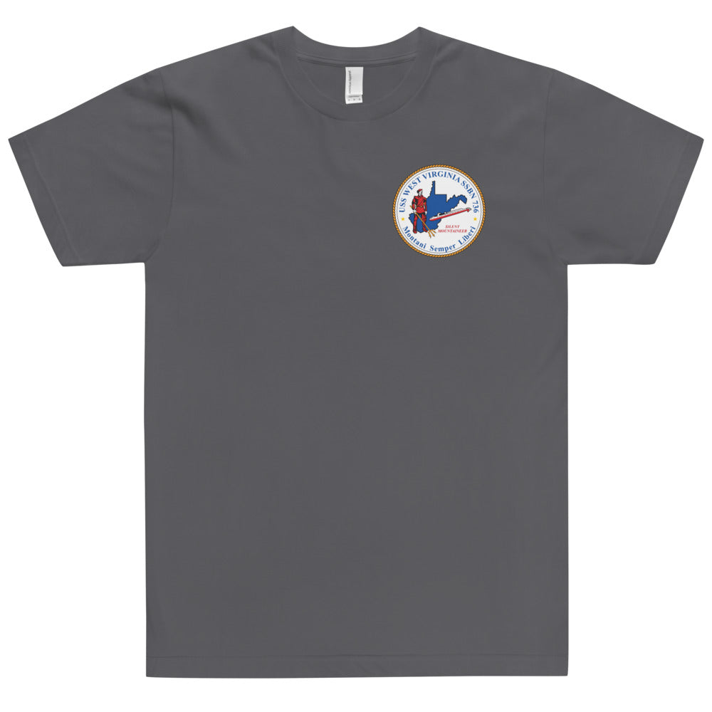 USS West Virginia (SSBN-736) Ship's Crest Shirt