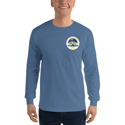 USS Blue Ridge (LCC-19) 2016 Long Sleeve Patrol Shirt - Map