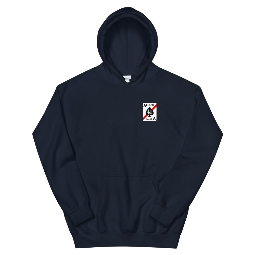 VFA-41 Black Aces Squadron Crest Hoodie