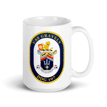 Load image into Gallery viewer, USS Gravely (DDG-107) Ship&#39;s Crest Mug