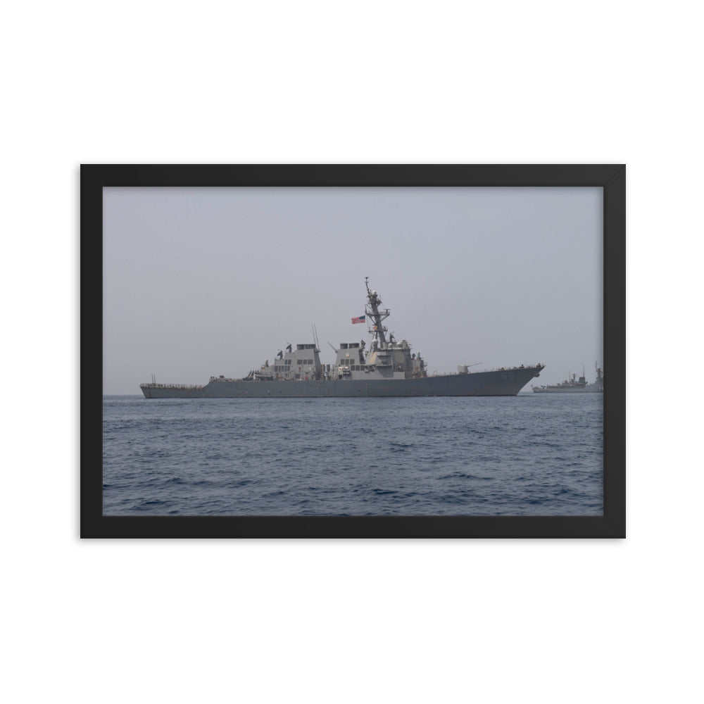 USS Gonzales (DDG-66) Framed Ship Photo