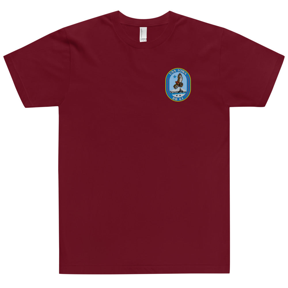 USS Iowa (BB-61) Ship's Crest Shirt