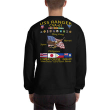 Load image into Gallery viewer, USS Ranger (CVA-61) 1968-69 Cruise Sweatshirt