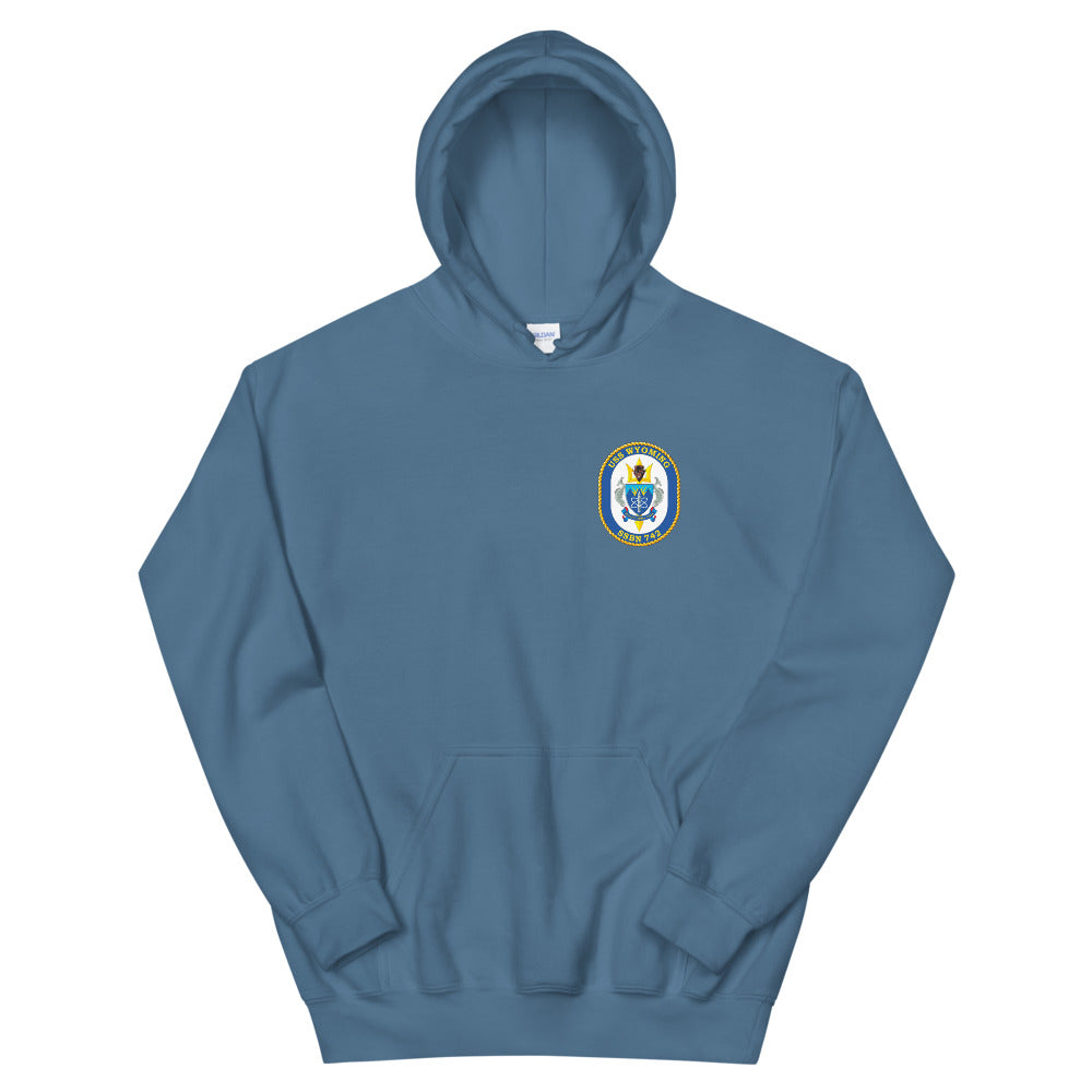 USS Wyoming (SSBN-742) Ship's Crest Hoodie