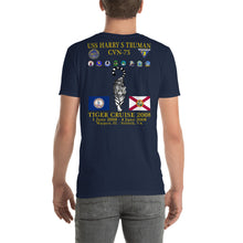 Load image into Gallery viewer, USS Harry S. Truman (CVN-75) 2008 Tiger Cruise Shirt