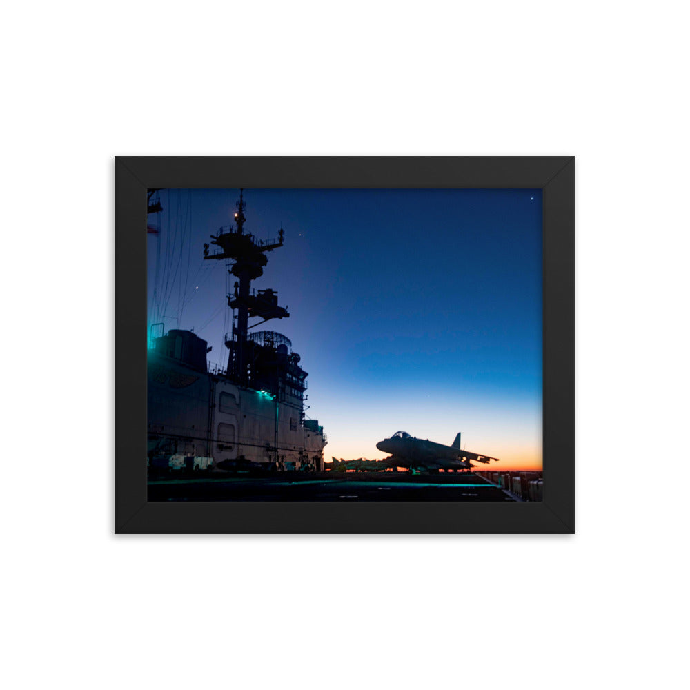 USS Bonhomme Richard (LHD-6) Framed Ship Photo