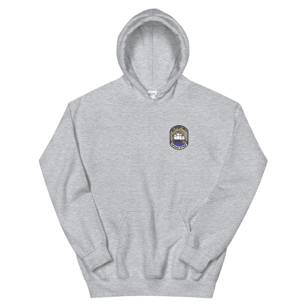 USS Detroit (AOE-4) Ship's Crest Hoodie