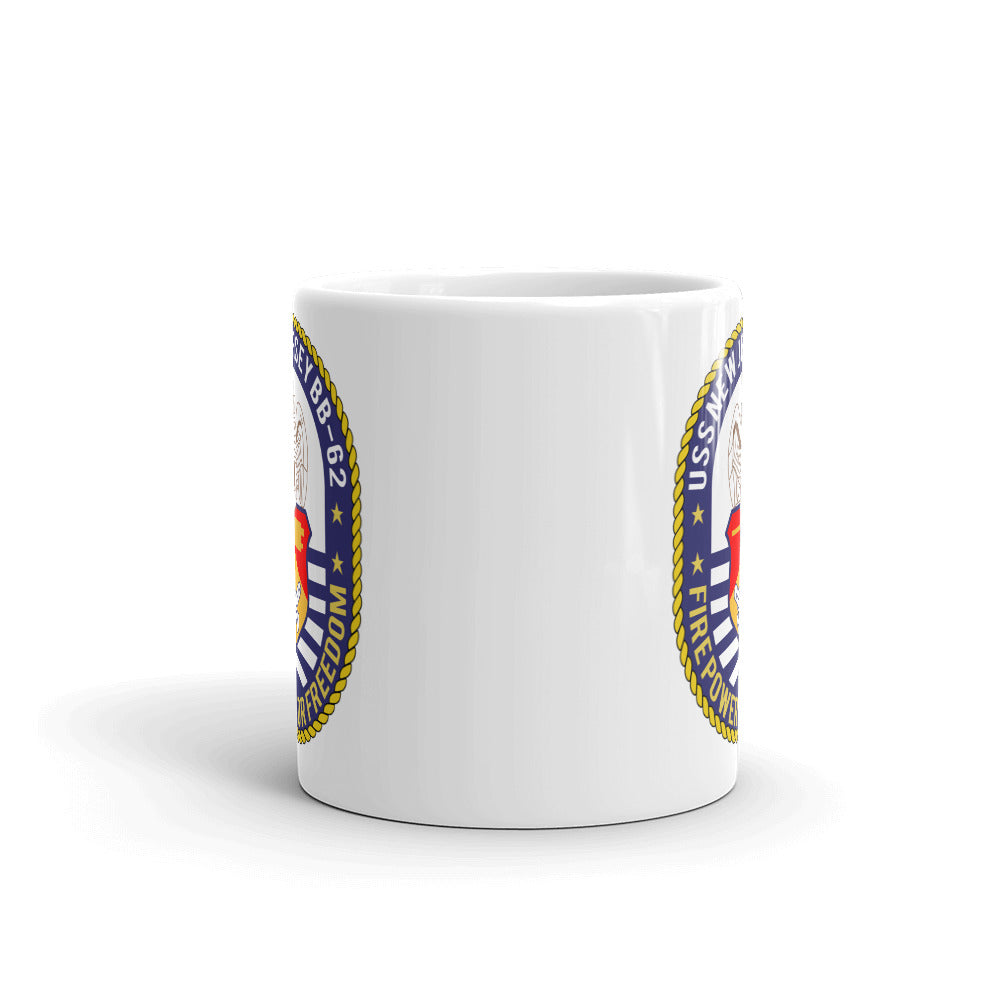 USS New Jersey (BB-62) Ship's Crest Mug