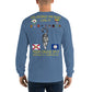 USS George H.W. Bush (CVN-77) 2017 Long Sleeve Tiger Cruise Shirt