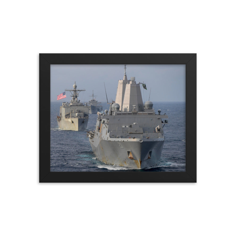 USS Green Bay (LPD-20) Framed Ship Photo