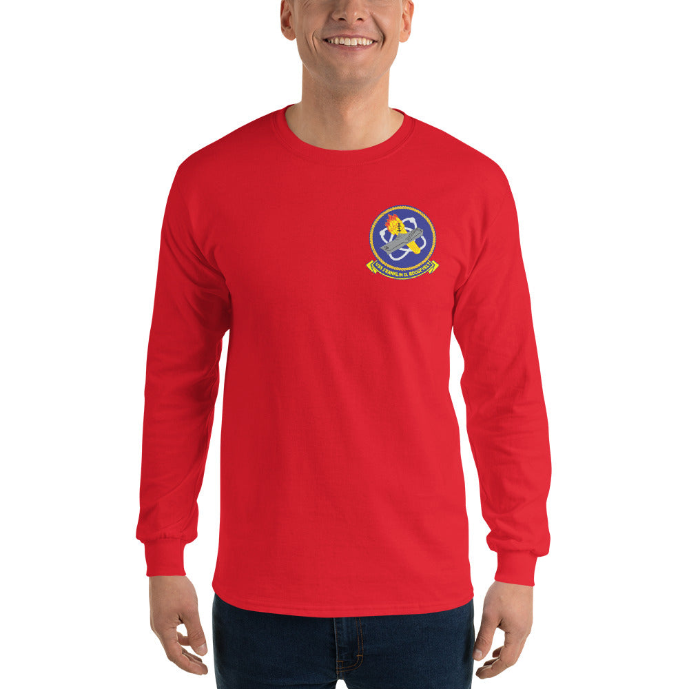 USS Franklin D. Roosevelt (CVA-42) 1960 Long Sleeve Cruise Shirt
