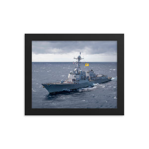 USS Gridley (DDG-101) Framed Ship Photo