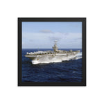 USS Abraham Lincoln (CVN-72) Framed Ship Photo