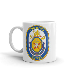 USS Ross (DDG-71) Ship's Crest Mug