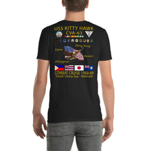 Load image into Gallery viewer, USS Kitty Hawk (CVA-63) 1968-69 Cruise Shirt