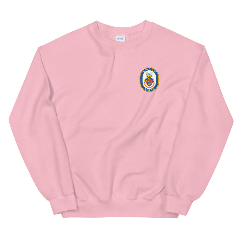 USS Cole (DDG-67) Ship's Crest Sweatshirt