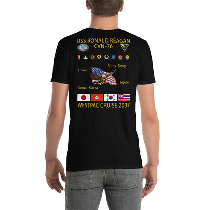 USS Ronald Reagan (CVN-76) 2007 Cruise Shirt
