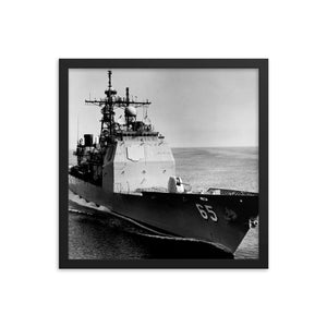 USS Chosin (CG-65) Framed Ship Photo