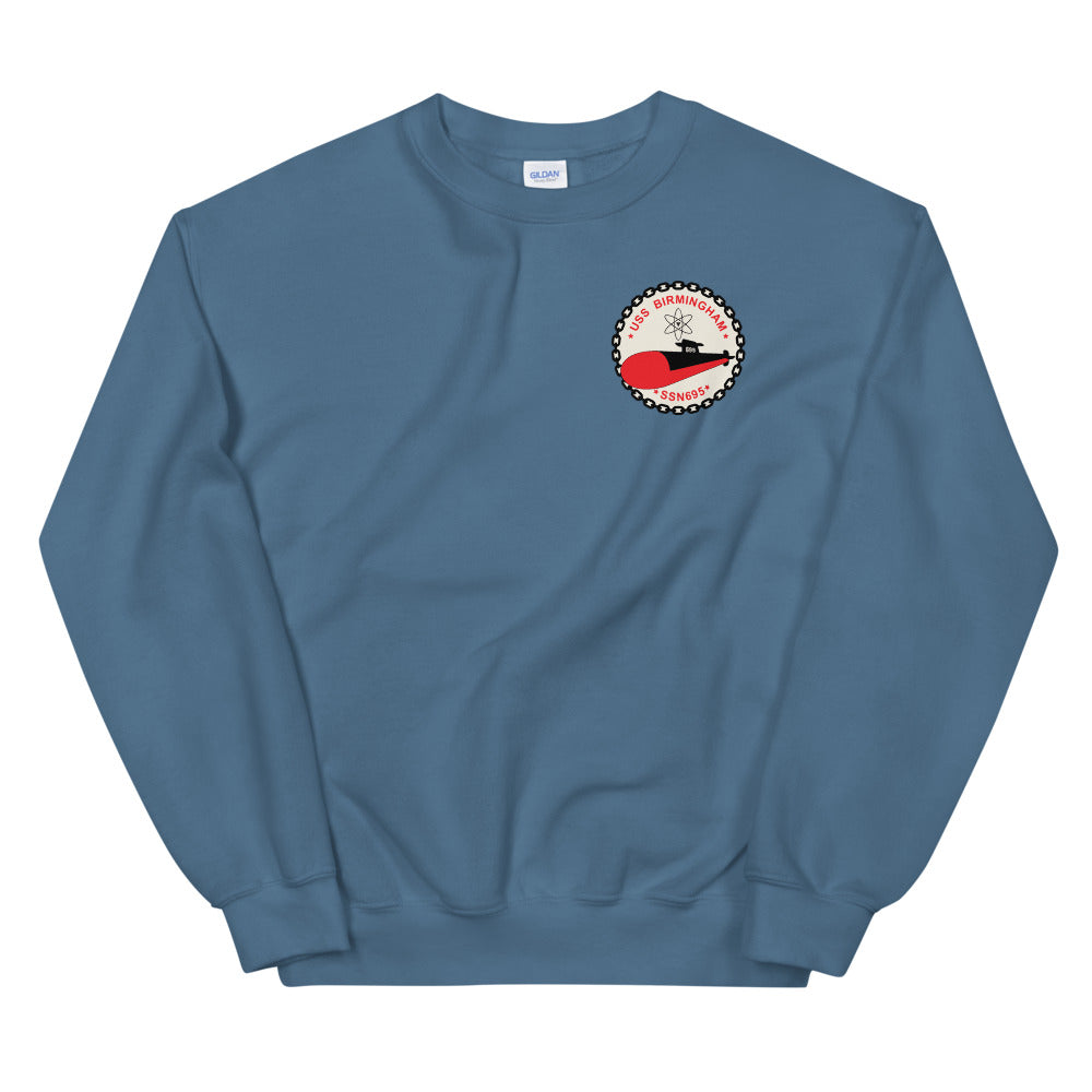 USS Birmingham (SSN-695) Ship's Crest Sweatshirt