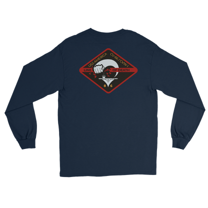USS America (CV-66) '86 Line of Death - Special Edition Long Sleeve Shirt