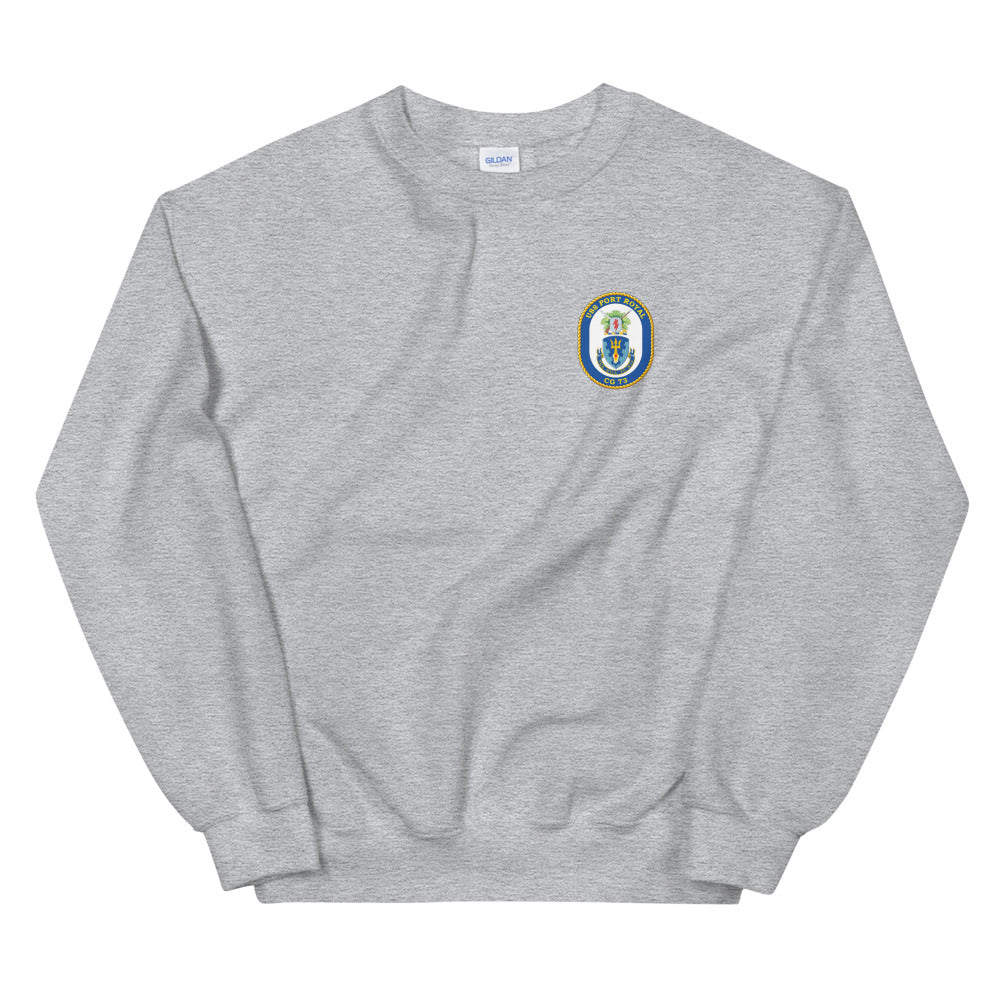 USS Port Royal (CG-73) Ship's Crest Sweatshirt