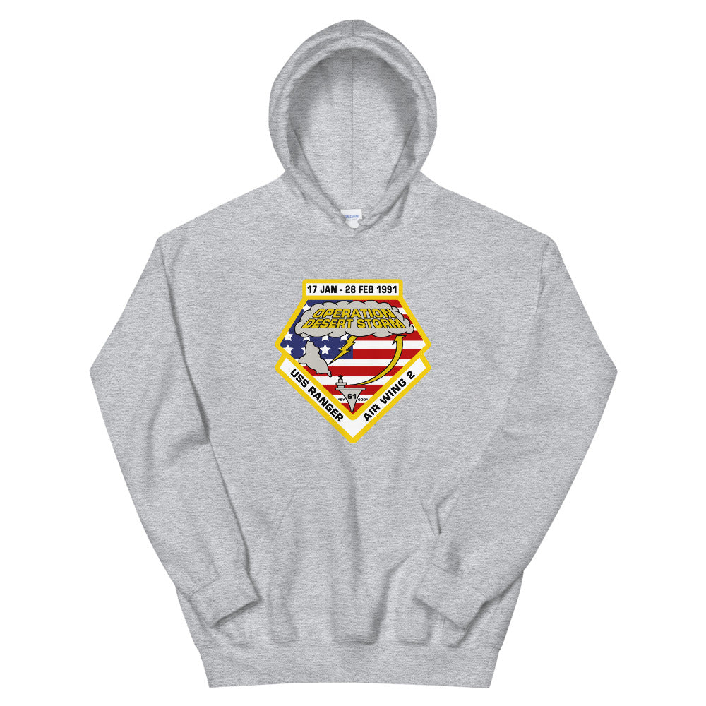 USS Ranger (CV-61) Operation Desert Storm Hoodie