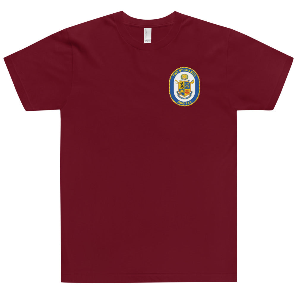 USS Spruance (DDG-111) Ship's Crest Shirt