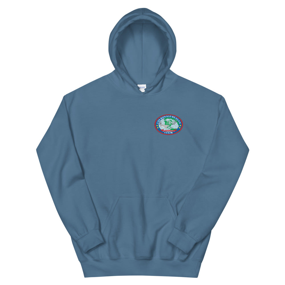 USS Ronald Reagan (CVN-76) Persian Gulf Yacht Club Hoodie