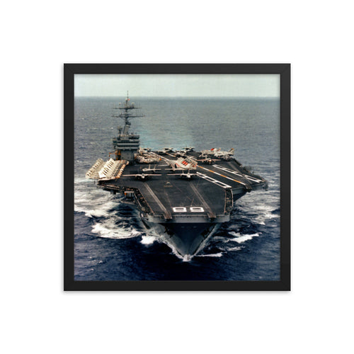 USS Nimitz (CVN-68) Framed Ship Photo