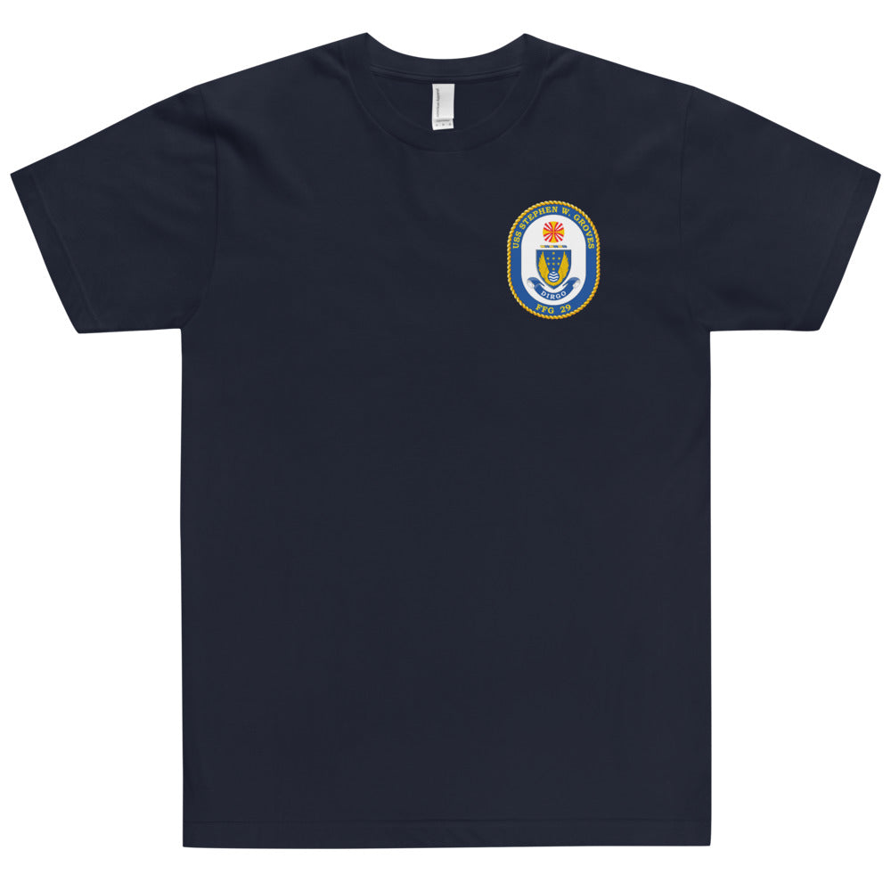 USS Stephen W. Groves (FFG-29) Ship's Crest Shirt