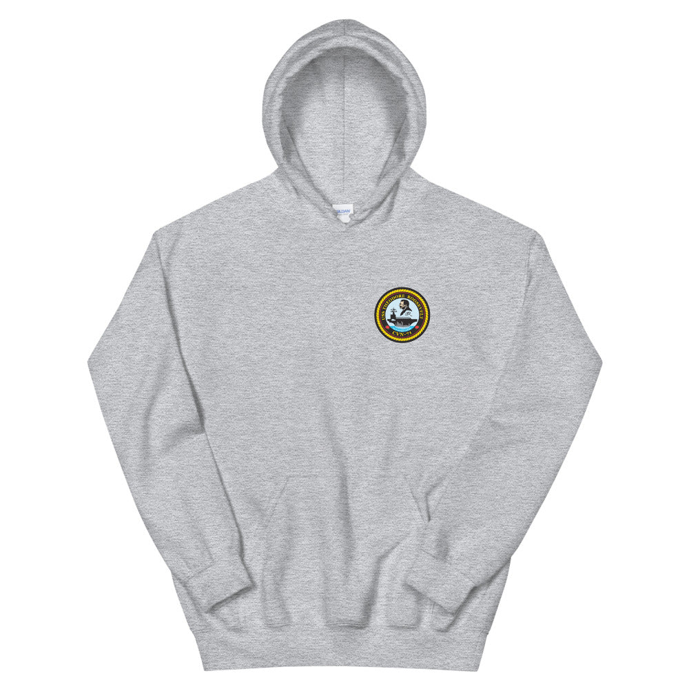 USS Theodore Roosevelt (CVN-71) Ship's Crest Hoodie