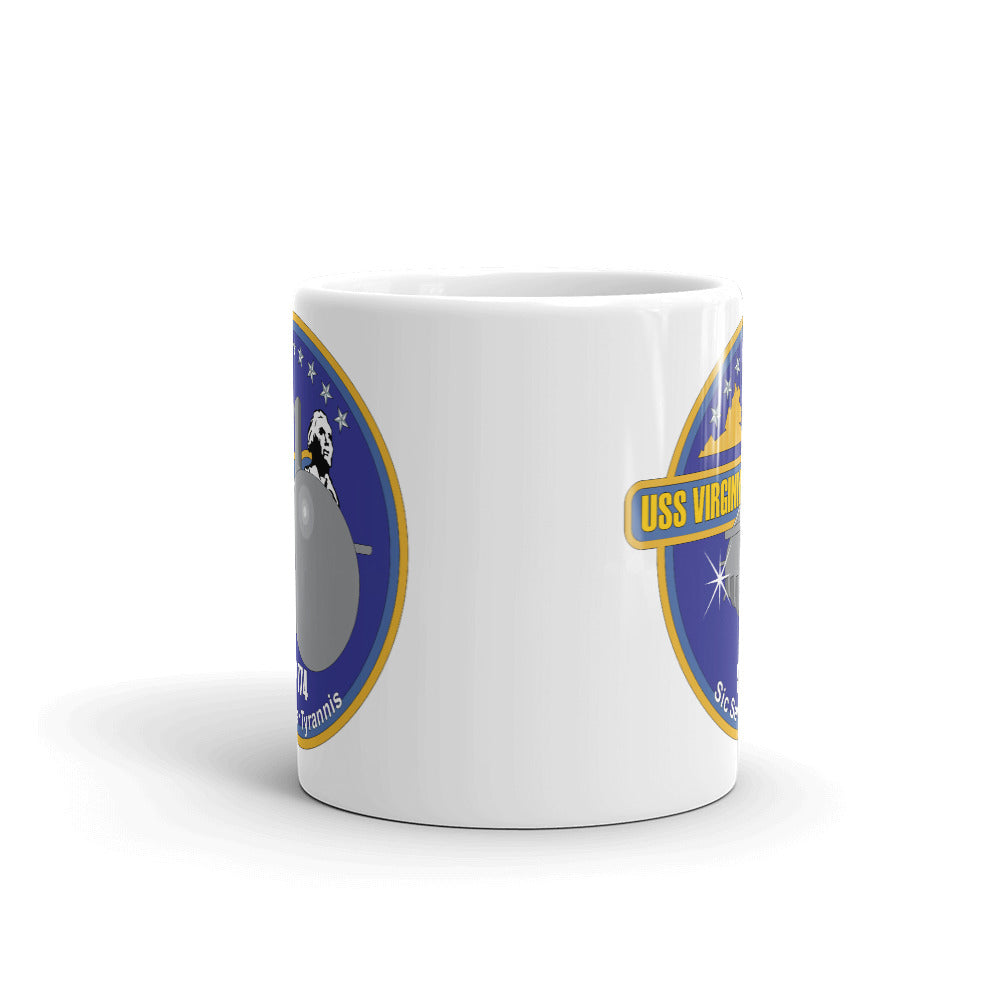 USS Virginia (SSN-774) Ship's Crest Mug