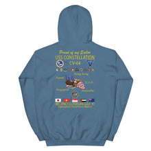 Load image into Gallery viewer, USS Constellation (CV-64) 1997 Cruise Hoodie - FAMILY