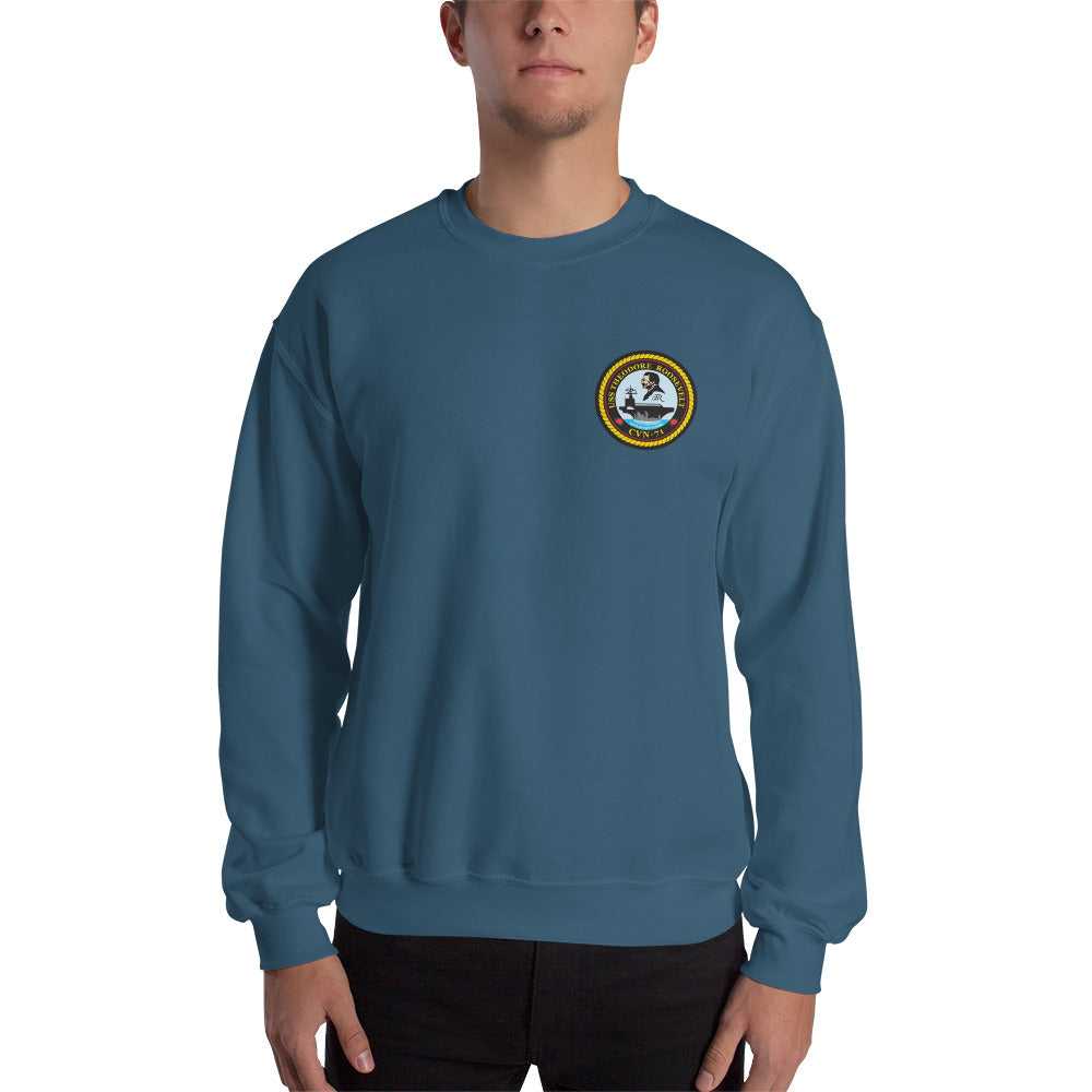 USS Theodore Roosevelt (CVN-71) 2008-09 Cruise Sweatshirt