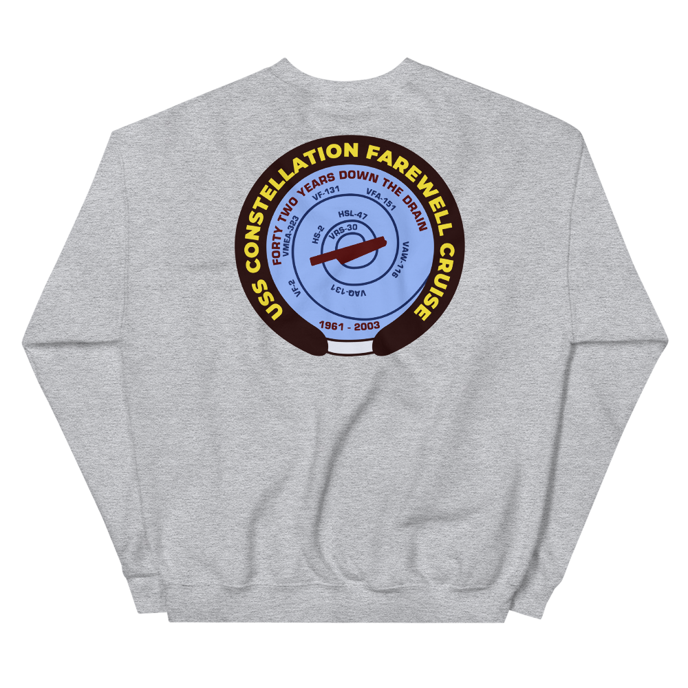 USS Constellation (CV-64) Farewell Cruise Sweatshirt