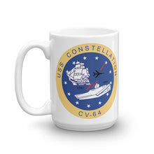 Load image into Gallery viewer, USS Constellation (CV-64) Ship&#39;s Crest Mug