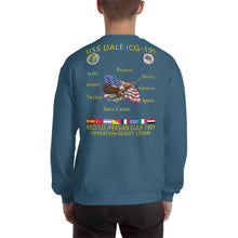 Load image into Gallery viewer, USS Dale (CG-19) 1991 Cruise Sweatshirt