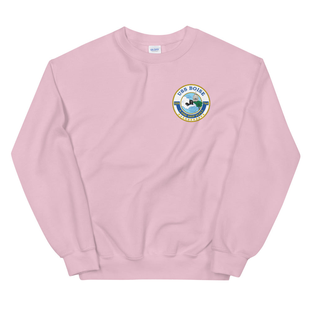 USS Boise (SSN-764) Ship's Crest Sweatshirt