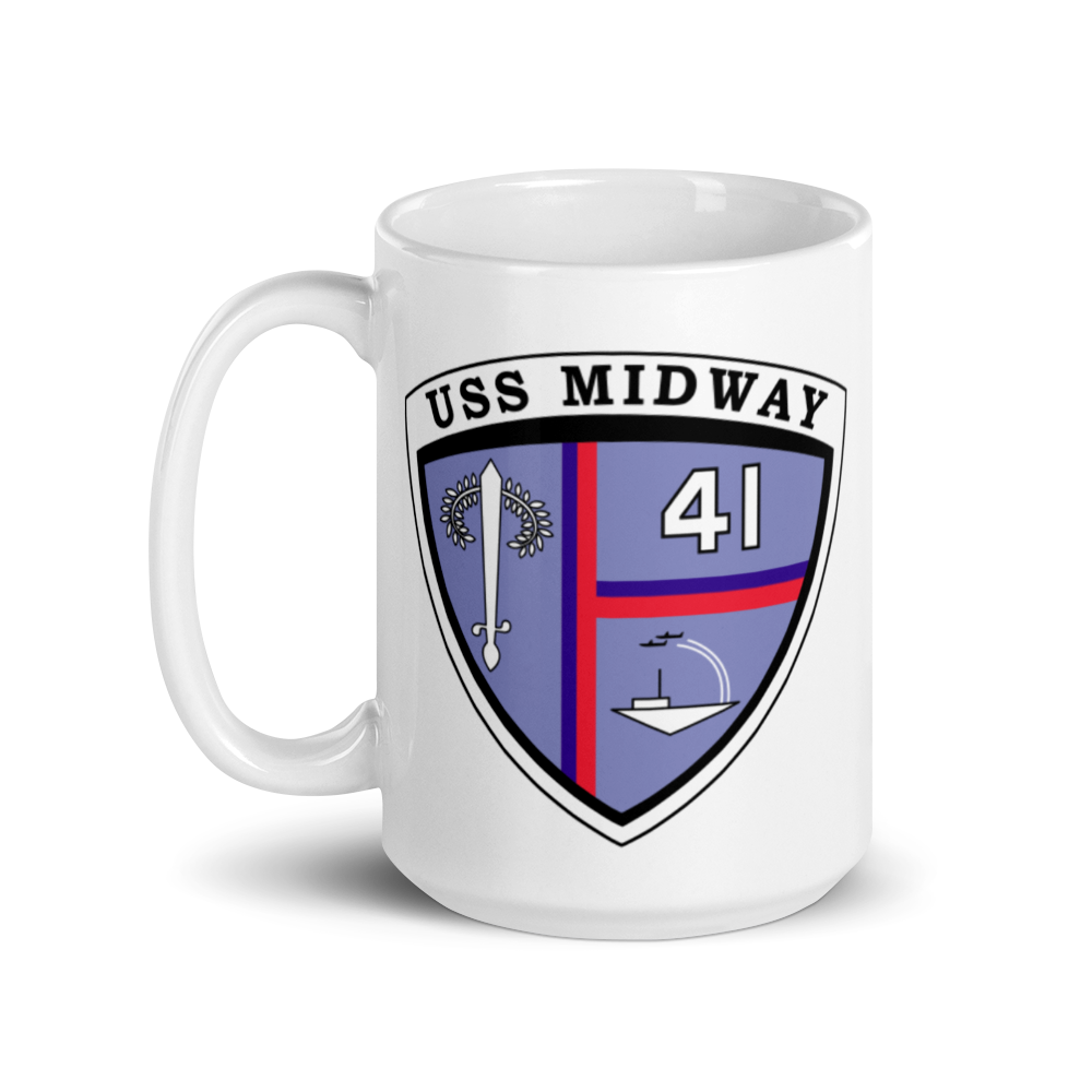 USS Midway (CV-41) Indian Ocean Cruise 1988-89 Mug