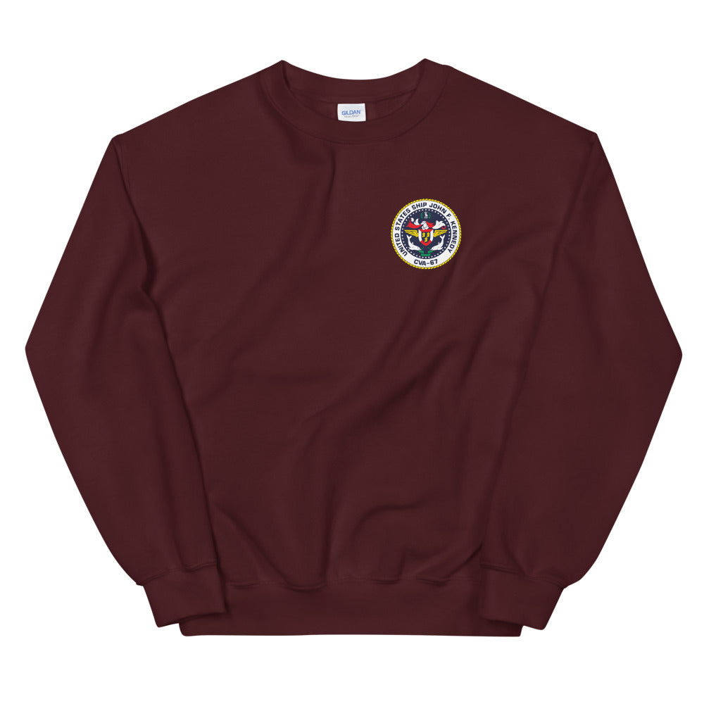 USS John F. Kennedy (CVA-67) Ship's Crest Sweatshirt