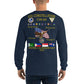 USS Constellation (CVA-64) 1974 Long Sleeve Cruise Shirt