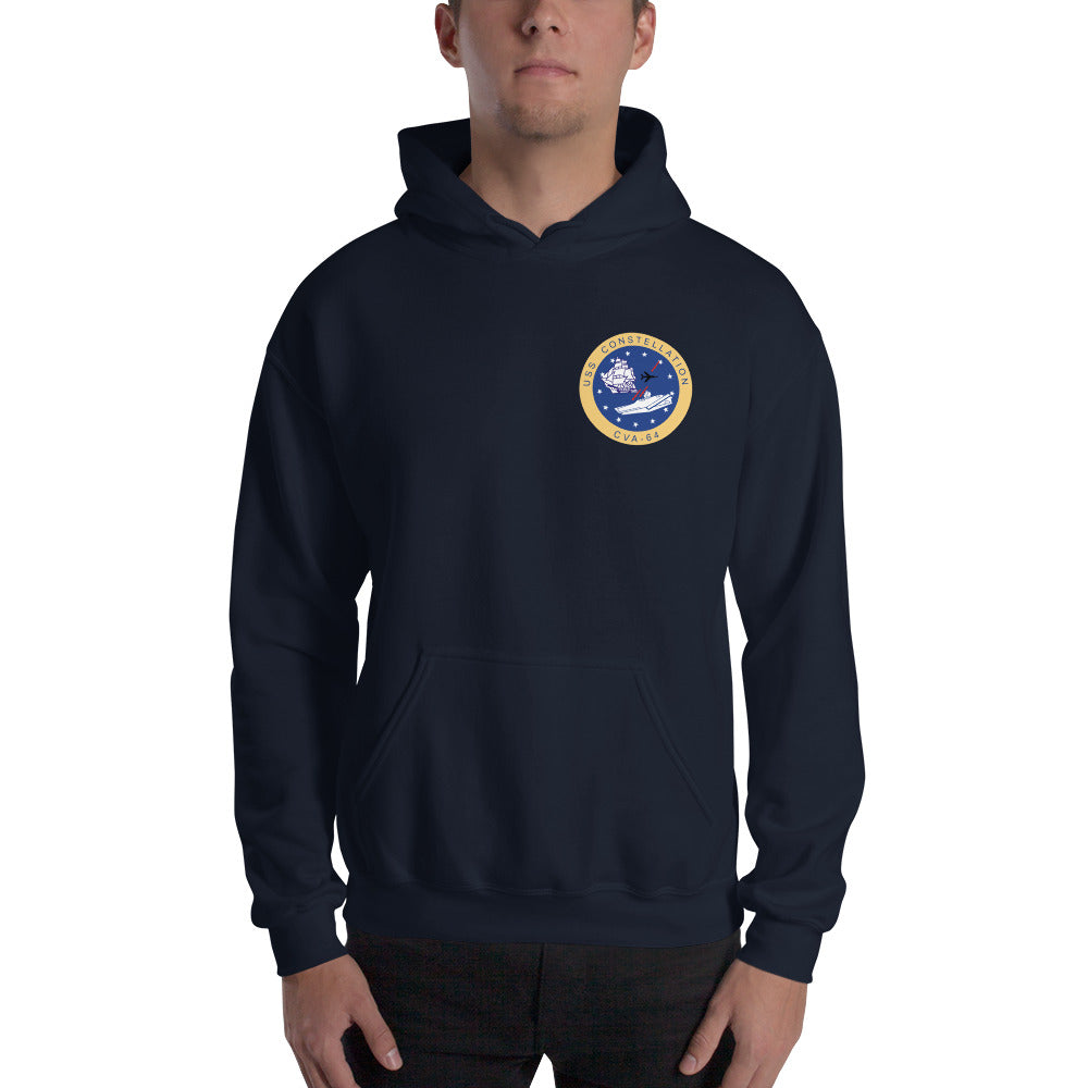 USS Constellation (CVA-64) 1968-69 Cruise Hoodie