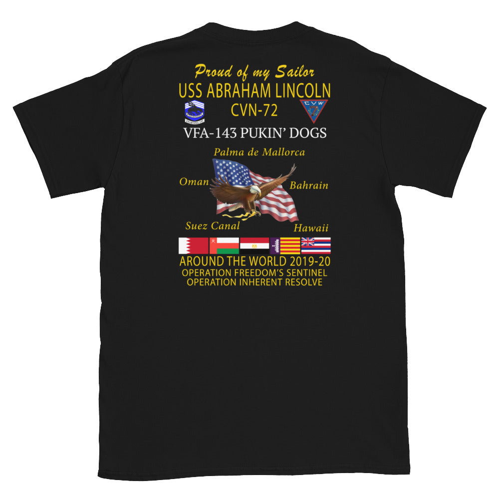 VFA-143 Pukin' Dogs 2019-20 Cruise Shirt - Family