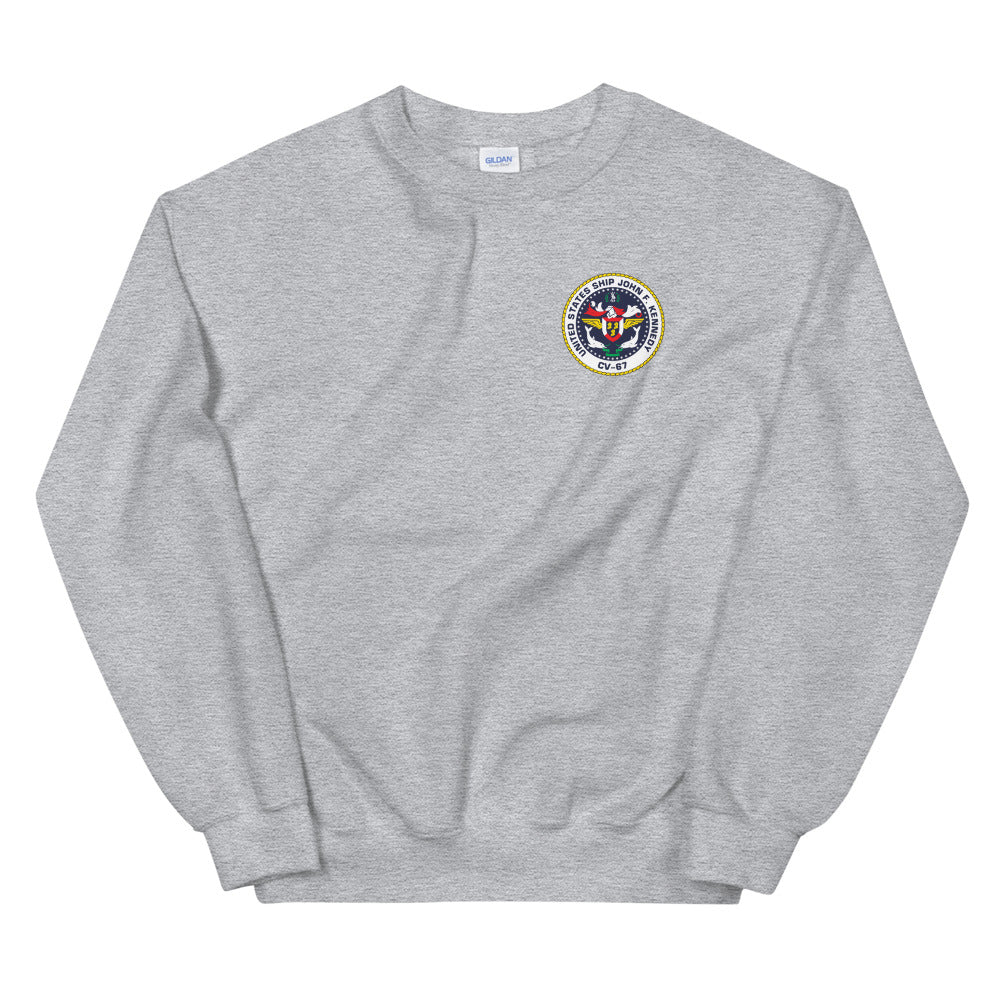 USS John F. Kennedy (CV-67) Ship's Crest Sweatshirt