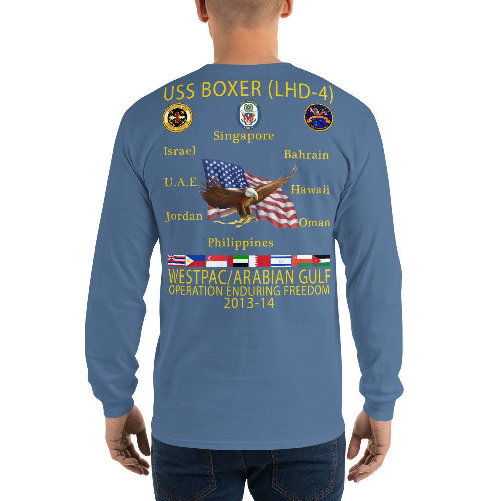 USS Boxer (LHD-4) 2013-14 Cruise Shirt