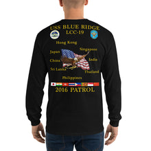 Load image into Gallery viewer, USS Blue Ridge (LCC-19) 2016 Long Sleeve Patrol Shirt