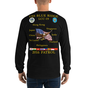 USS Blue Ridge (LCC-19) 2016 Long Sleeve Patrol Shirt