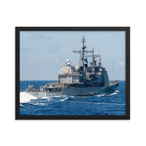 USS Mobile Bay (CG-53) Framed Ship Photo