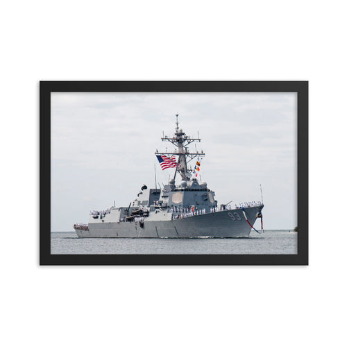 USS Chung-Hoon (DDG-93) Framed Ship Photo